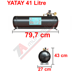 41 Lt Kollektörlü Karavan Lpg Tank