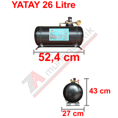 26 Lt Kollektörlü Karavan Lpg Tank
