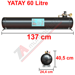 60 Lt Kollektörlü Karavan Lpg Tank
