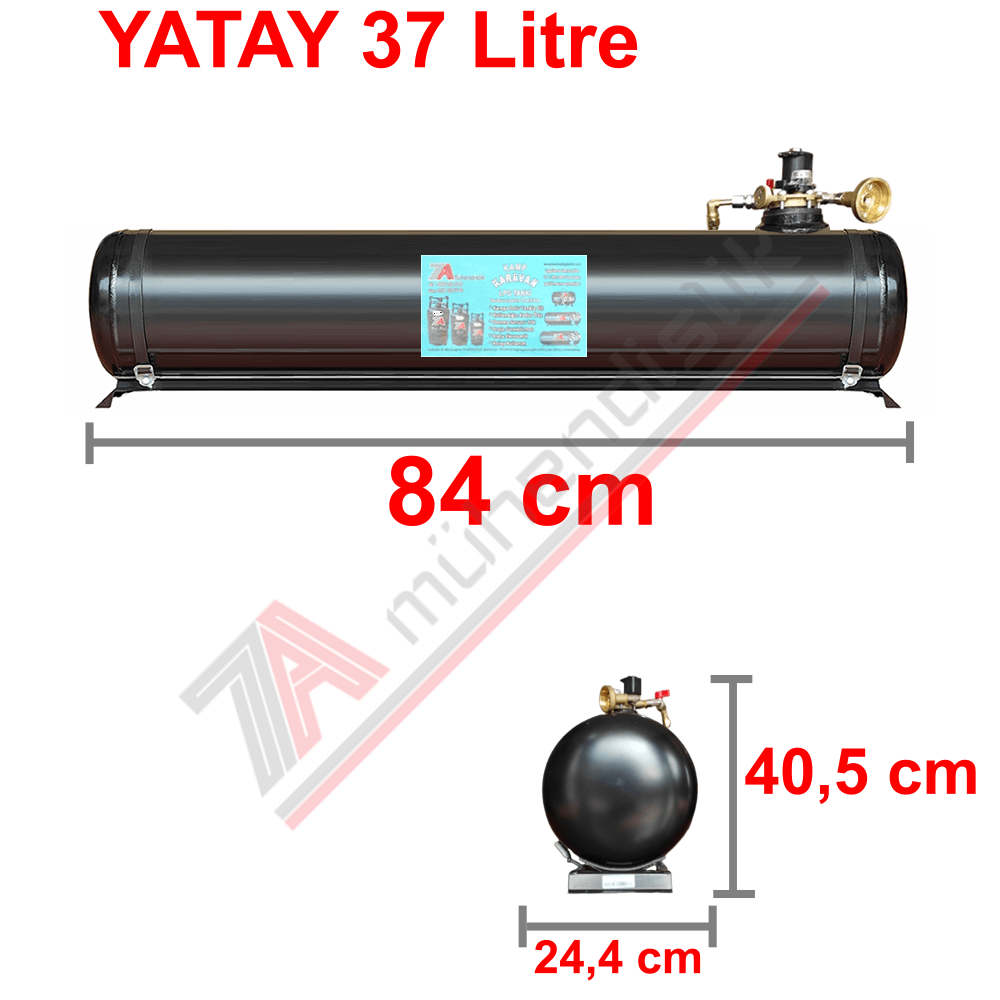37 Lt Kollektörlü Karavan Lpg Tank