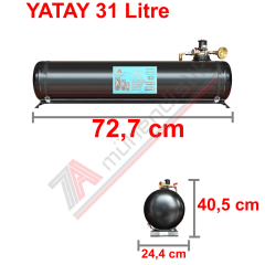 31 Lt Kollektörlü Karavan Lpg Tank