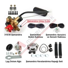 Atiker Silindir Şamandıra Süper 315/30 Derece 8mm Set