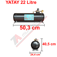 22 Lt Kollektörlü Karavan Lpg Tank