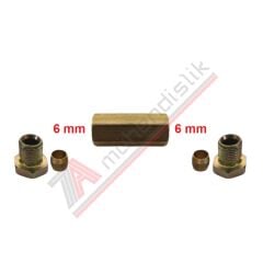 Bakır Boru Birleştirme Aparatı 6 lık (6x6mm)