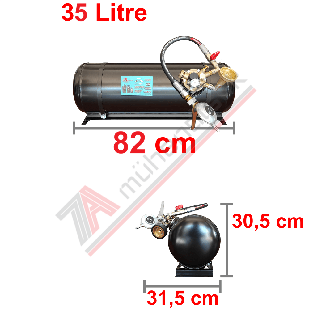 35 Lt Tak Kullan Karavan Lpg Tankı