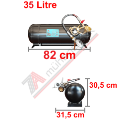 35 Lt Tak Kullan Karavan Lpg Tankı