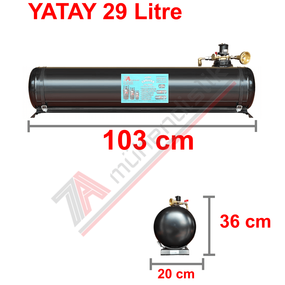 29 Lt Kollektörlü Karavan Lpg Tank