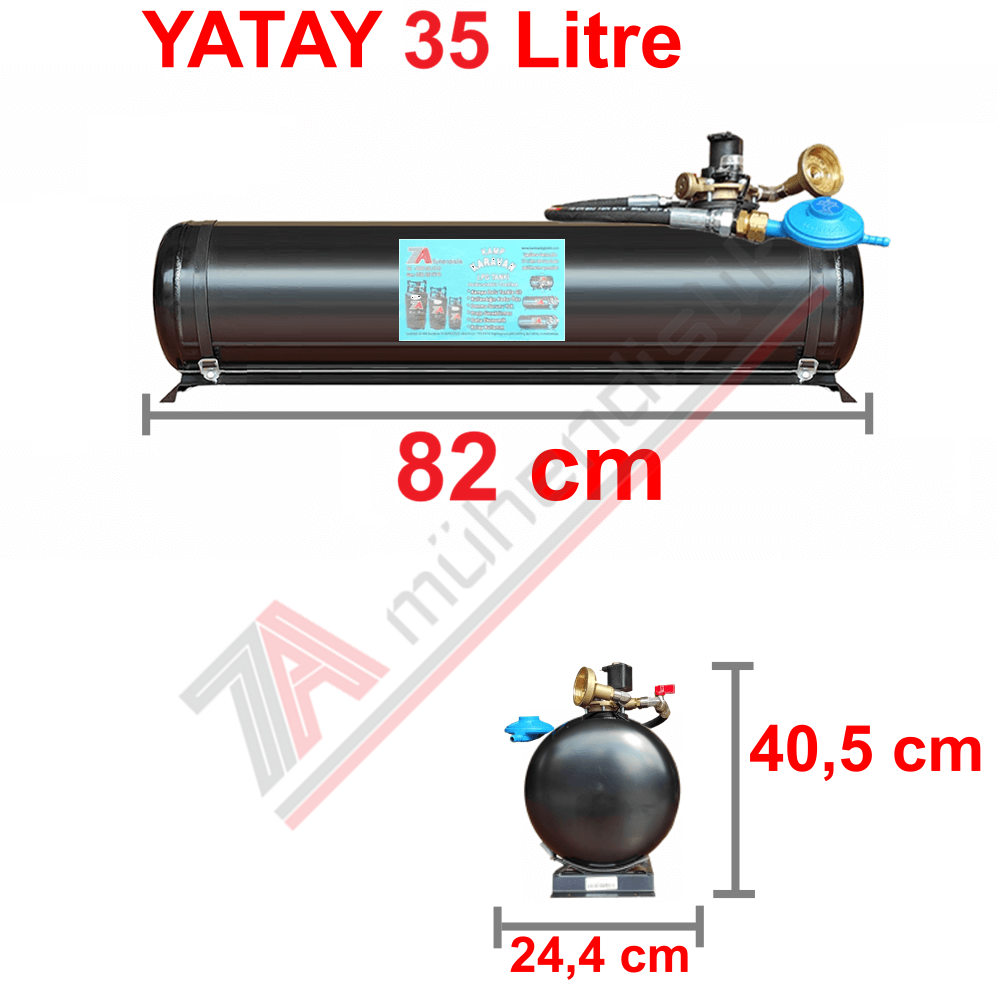 35 Lt Tak Kullan Karavan Lpg Tankı