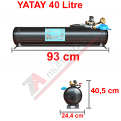 40 Lt Tak Kullan Karavan Lpg Tankı