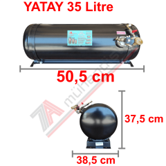 35 Lt Kollektörlü Karavan Lpg Tank