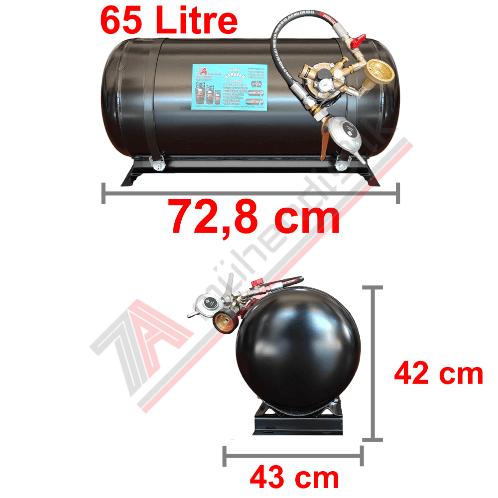 65 Lt Tak Kullan Karavan Lpg Tankı