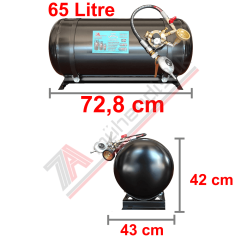 65 Lt Tak Kullan Karavan Lpg Tankı