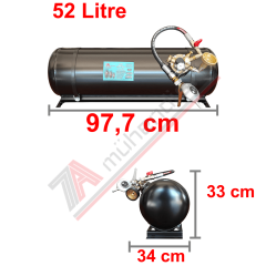 52 Lt Tak Kullan Karavan Lpg Tankı