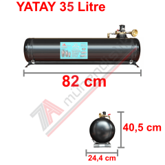 35 Lt Kollektörlü Karavan Lpg Tank