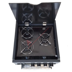Univercal Ocaklı Karavan Fırını LPG'li 12 Volt GO 4448-TH