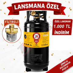 36 Lt EURO GOLD FİLTRELİ Karavan Lpg Tankı