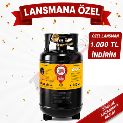 30 Litre EURO GOLD FİLTRELİ Karavan Lpg Tankı