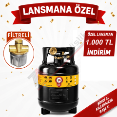 22 Lt EURO GOLD FİLTRELİ Karavan Lpg Tankı