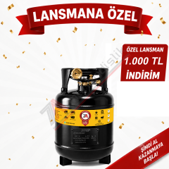 22 Litre EURO GOLD FİLTRELİ Karavan Lpg Tankı