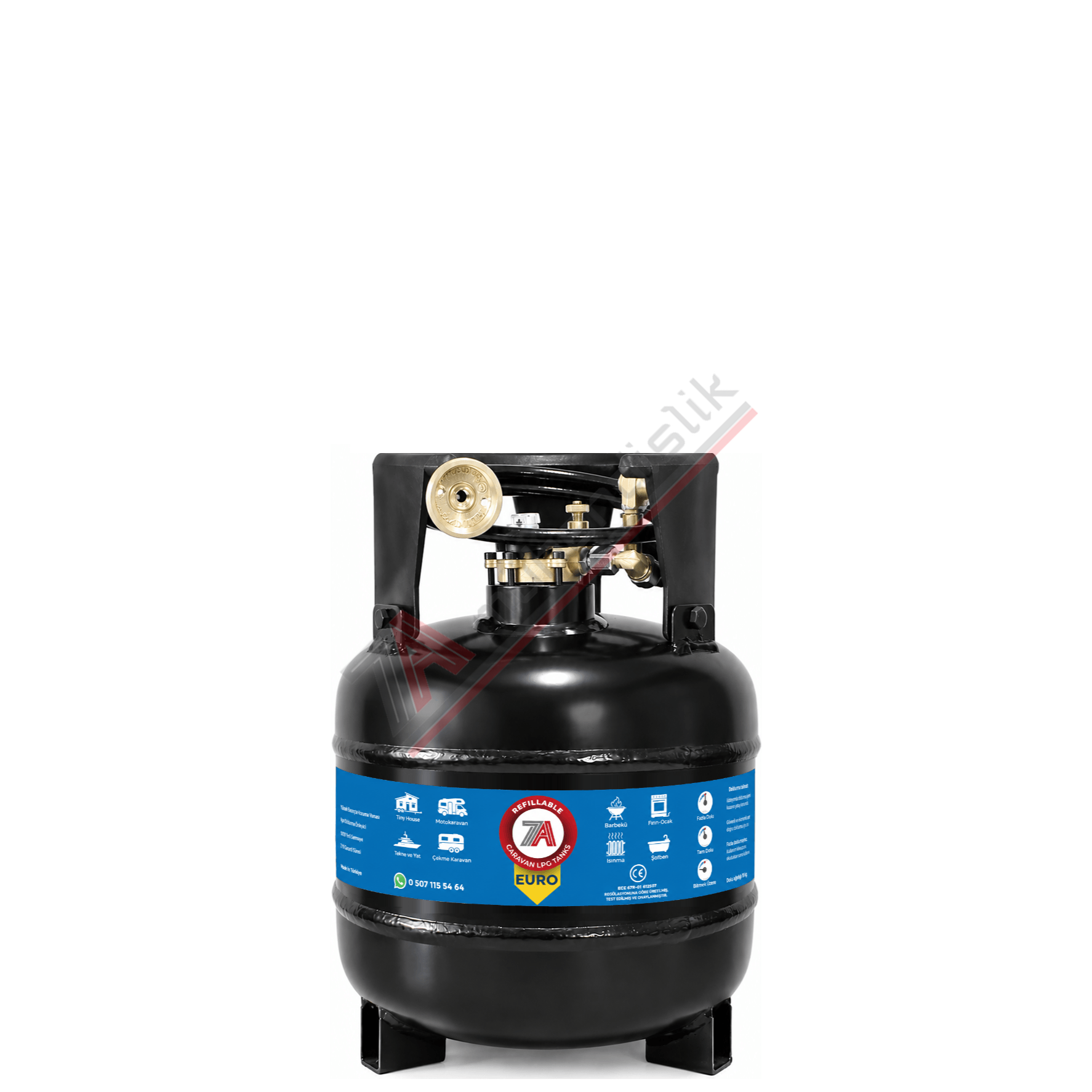 15 Lt EURO Karavan Lpg Tankı