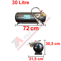 30 Lt Tak Kullan Karavan Lpg Tankı