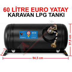 60 Lt EURO Karavan Lpg Tankı