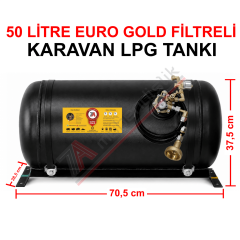 50 Lt EURO GOLD FİLTRELİ Karavan Lpg Tankı