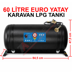 60 Lt EURO Karavan Lpg Tankı