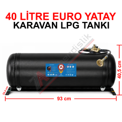 40 Lt EURO Karavan Lpg Tankı