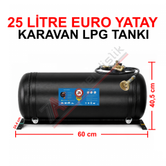25 Lt EURO Karavan Lpg Tankı