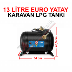 13 Lt EURO Karavan Lpg Tankı