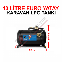 10 Lt EURO Karavan Lpg Tankı
