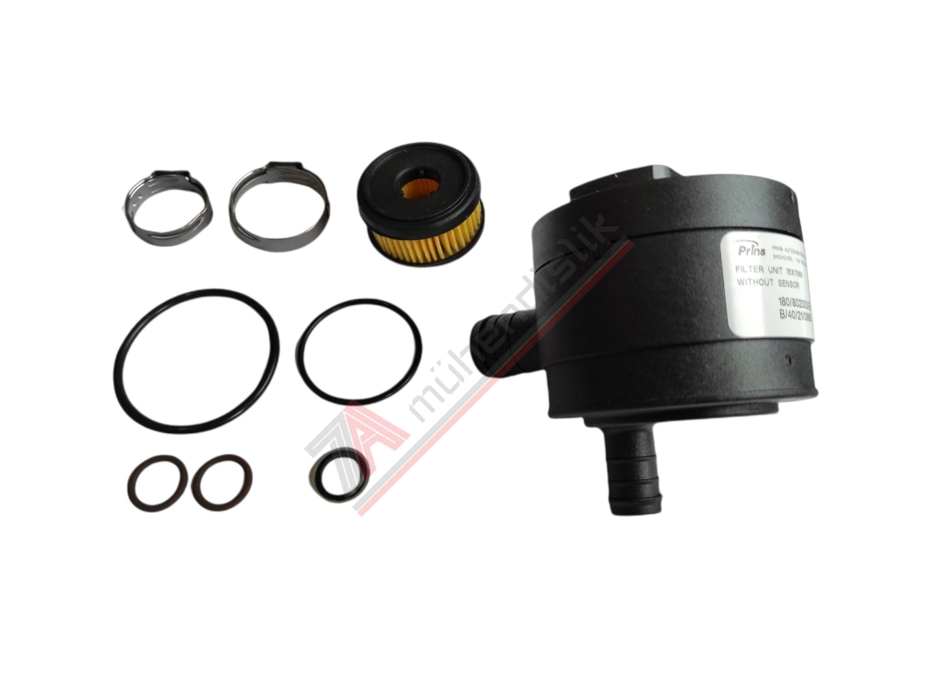 Prins VSI1 - VSI2 Tek Çıkışlı Lpg Filtre Seti 16x11mm