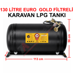 130 Lt EURO GOLD FİLTRELİ Karavan Lpg Tankı