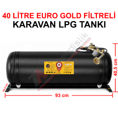 40 Lt EURO GOLD FİLTRELİ Karavan Lpg Tankı